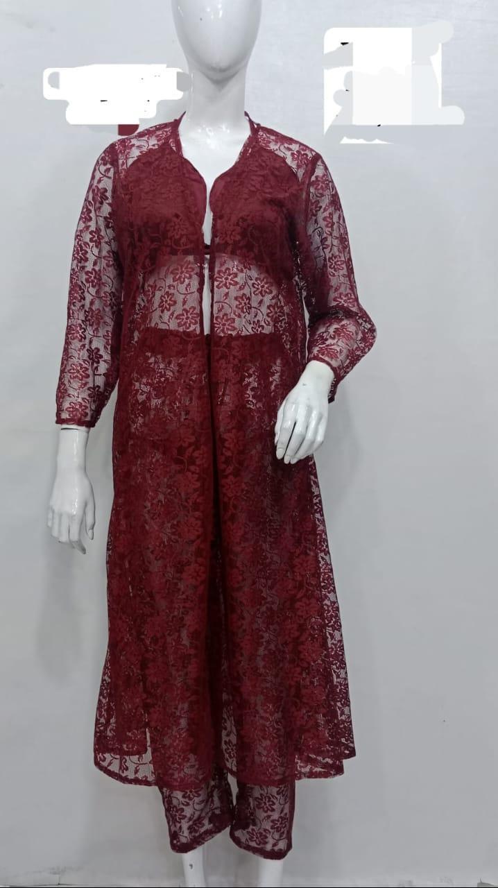 Night Suits 4Pcs Sleepwear Set