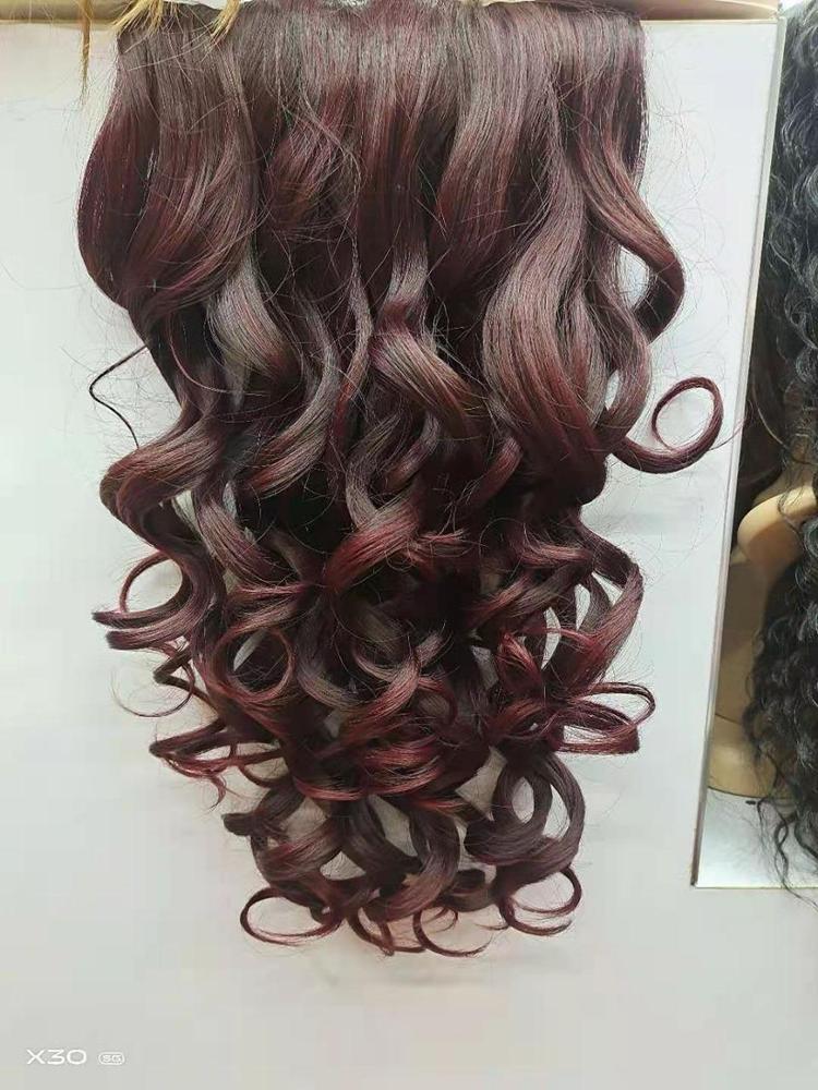 30 inch Curly 5 Clips Hair Extension for Woman