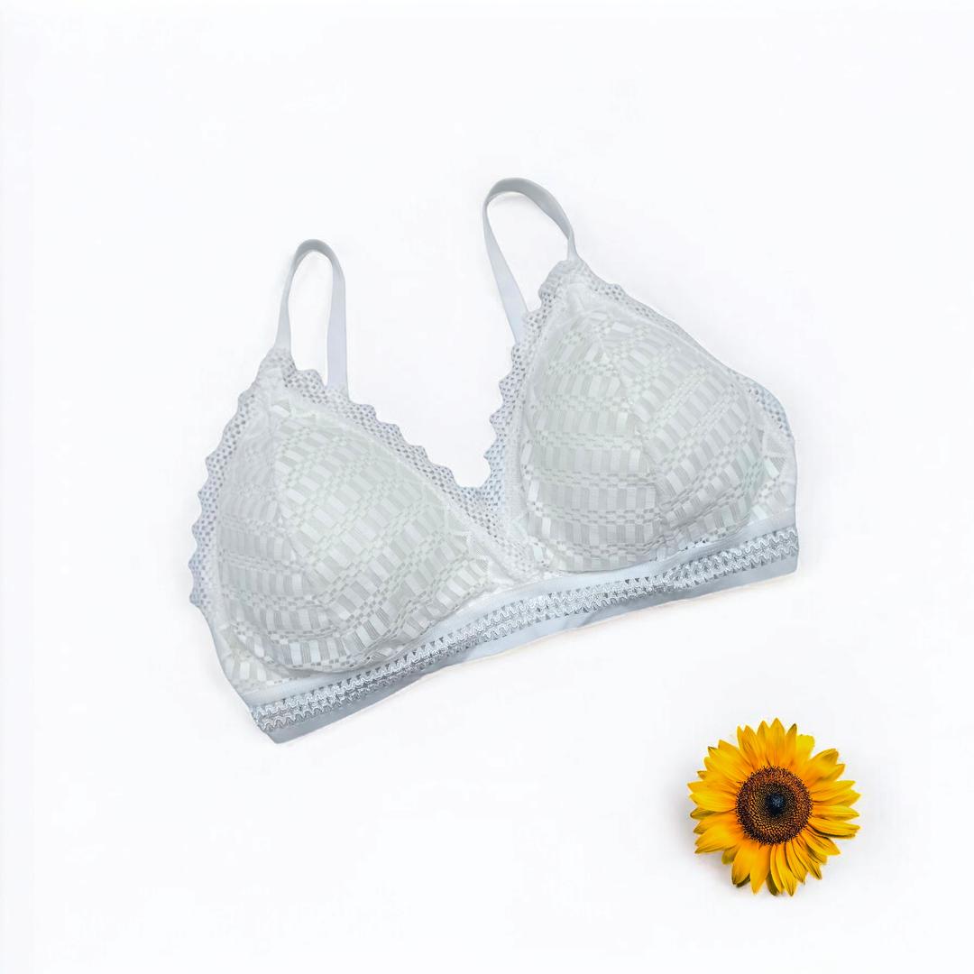 Spandex Lace Work Comfortable Bra