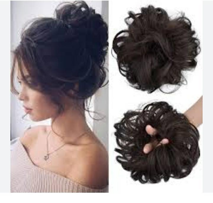 PREMIUM MESSY BUN HAIR SCRUNCHIES